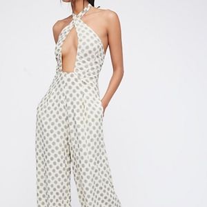 Free People Skylee Jumpsuit Size Large